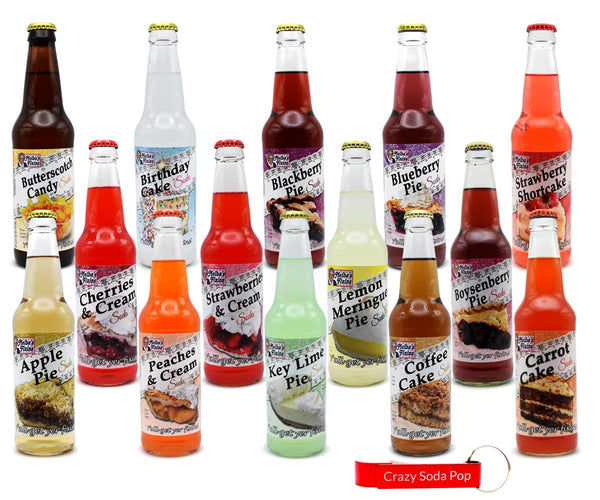 Generic Melba's Fixins Soda | 12 Pack of Unique Pie Flavored Soda Pop