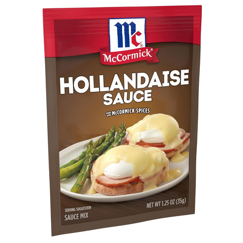 McCormick Format: Grocery 1.25 oz (Pack 12) McCormick Hollandaise Sauce Mix