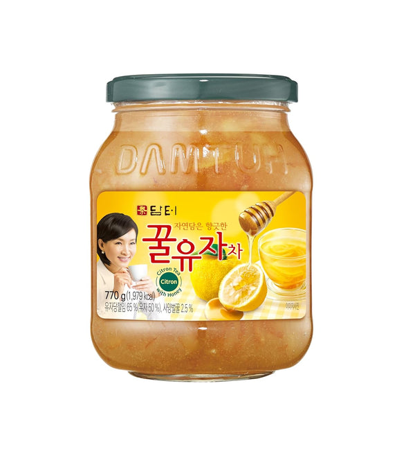 Damtuh Honey Citron Tea (Yuja, Yuzu Tea) 1.7lb Traditional Korean Citron Honey