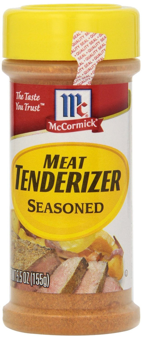 McCormick Seasoned Meat Tenderizer 5.5oz Container (Pack of 3)