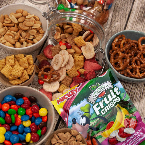 0.42 Oz (Pack 12), 100% Brothers All Natural Disney Freeze Dried Fruit Crisps, Banana Strawberry, of Made with Fruit