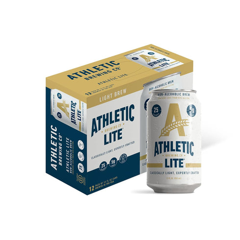 Athletic Brewing Company Craft Non Alcoholic Beer, Low Carb Light Brew With