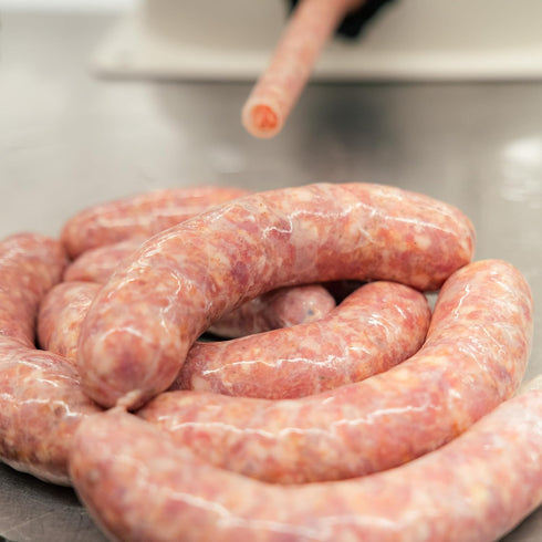 25 lbs 32mm-35mm Bearded Butchers Classic Bratwurst DIY Kit Seasons Up to Meat for Authentic Brats Use as Base