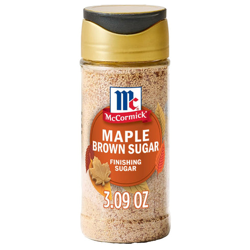 McCormick Finishing Sugar, Maple Brown Sugar, Limited Edition, Classic Flavor Pairing of