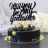 LHCING Will You Be My Godfather Birthday Cake Topper - New Godfather Announcement Party Cake Topper - Godparents