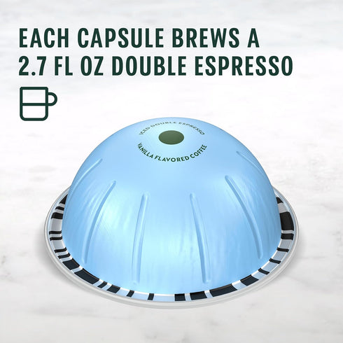 32-count 2.7 oz. Starbucks by Nespresso Vertuo, Iced Vanilla, Coffee Pods, Brews