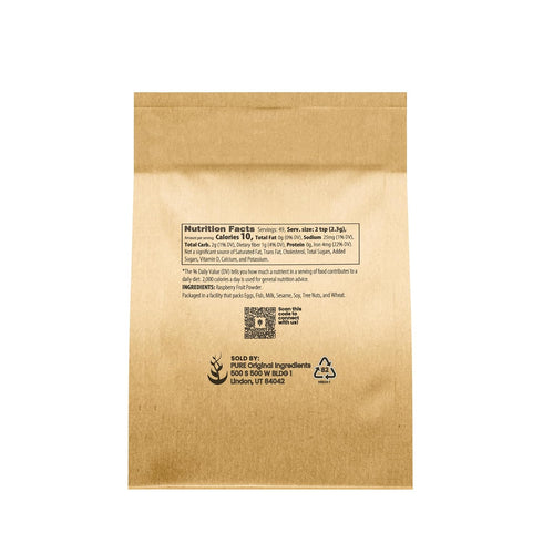 Pure Original Ingredients Raspberry Fruit Powder - 4oz, Gluten-Free, Great for Smoothies & Desserts