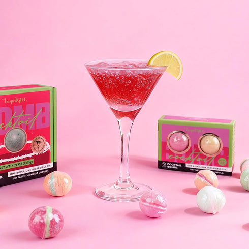 9 (9 Cocktail & Mocktail Bombs, Glitter Drink Bombs with Fruit Flavors, Cocktail Bombs & Drink Bombs, Edible Glitter