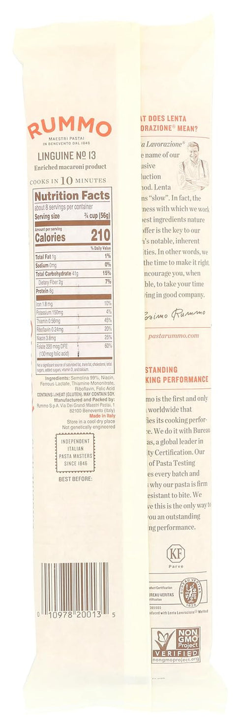 Rummo, 16 Pasta Linguine, Ounce