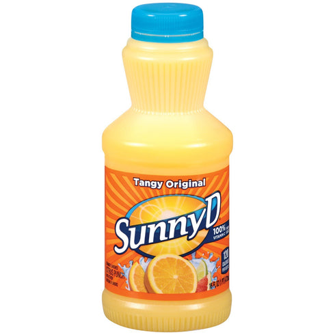 Sunny D Sunny Delight Florida Style Orange Tangy Original Citrus Punch Juice