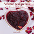 SODGHYTR |14.1 Oz /400g Rose Petal Jam | Made from Premium Rose | Sweetened with Raw Honey & Maltose |