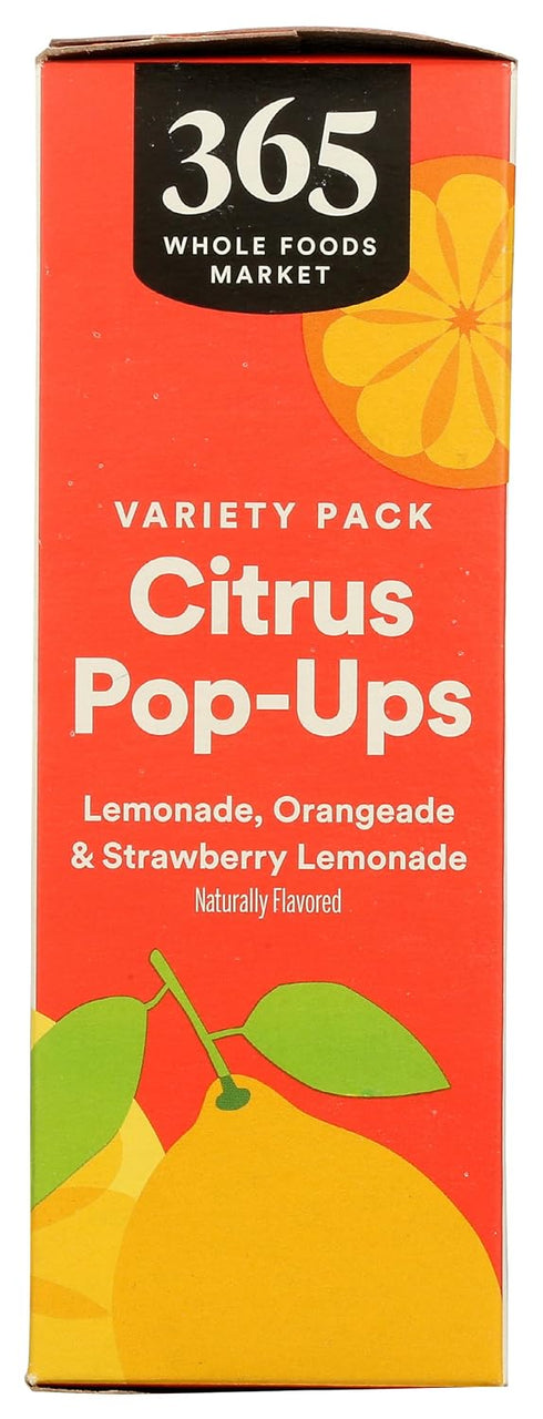 365 by Whole Foods Market 3 oz, 6 (Frozen) , Citrus Pop-Ups, fl ct