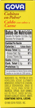 2.82 (Pack 2) Goya Powdered Beef Bouillion, Ounce
