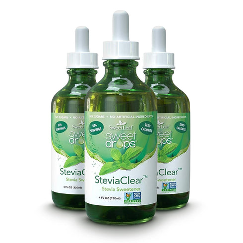 SweetLeaf Sweet Drops- Flavored Stevia Liquid Sweetener, Organic Stevia Extract, Zero Calorie,