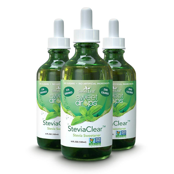 SweetLeaf Sweet Drops- Flavored Stevia Liquid Sweetener, Organic Stevia Extract, Zero Calorie,