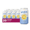Spindrift 20- Pack of Lemon Sparkling Water & Real Squeezed Fruit 12