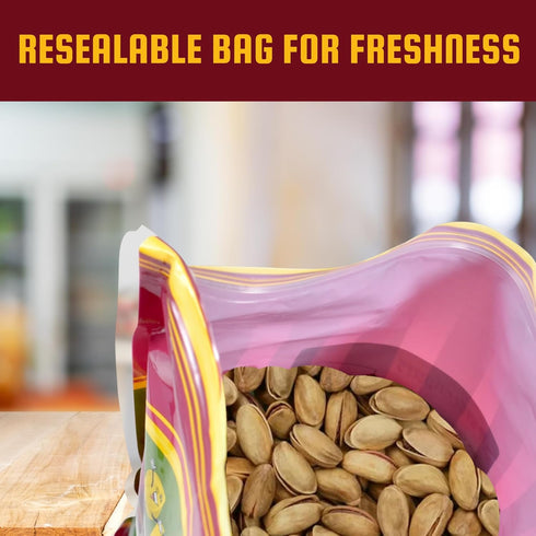 (1 LB.) Turkish Pistachios Antep Roasted Salted, In Shell - We Got Nuts