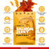 Omega-3 3-Pack (2oz Kaimana Jerky Wild Caught Salmon Teriyaki Jerky - Organic Sweet & Savory Dried Fish Strips, Rich