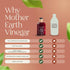 (1/14oz Mother Earth, Organic Red Wine Vinegar with The Mother, Fresh Pressed Organic Cabernet Grapes, ORWV, RWV, Raw