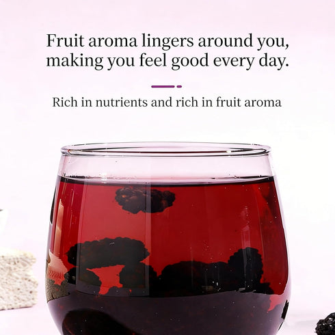 Mulberries, Mulberry 10.58Oz/300g, Premium Dried Black Wild Black Fruit with Pure Natural Nutrients, No Sugar Added, No