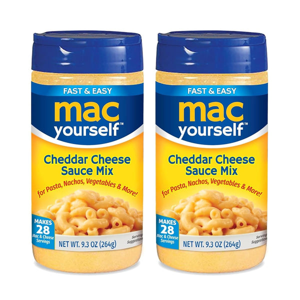 Mac Yourself | Delicious Cheddar Cheese Sauce Mix | Perfect Cheese Powder