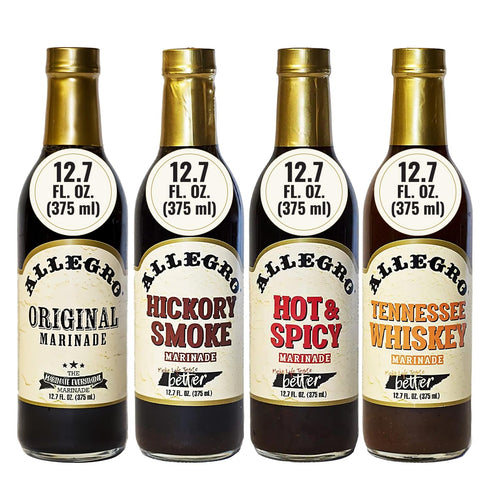 ALLEGRO - The Marinate Everything Marinades Variety Pack| Sauce for Meat &