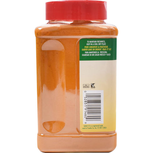 Sadaf Turmeric Powder - Premium Quality Turmeric Root Powder with Curcumin - Spice and superfood - Polvo de curcuma - 11 oz bottle