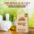 8 lbs Himalayan Chef Pink Himalayan Salt Extra Fine Grain, Bag - Pure, Natural, Kosher, Non-GMO, Mineral-Rich