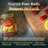 Slow-Simmered 14 oz (4-Pack) FOND Regenerative Grass Fed Beef Bone Broth Infused with Organic Ginger & Cayenne Beef