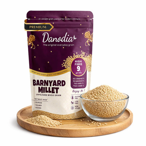 Danodia Foods Barnyard Millet (950g) 2 lbs | Rich in Protein, Fiber,