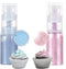 Baby blue Edible glitter spray powder pump for cake decoration, chocolate paint,