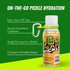 3oz (6 Pack Peak Pickle Pickle Juice Shots Electrolyte Beverage Made from Natural Pickle Brine Travel Size Sports