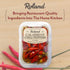 17.5 Pack 1 Roland Foods Calabrian Chili Peppers in Vinegar, Specialty Imported Food, Ounce