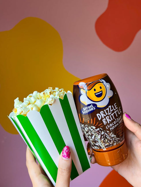 Kernel Season's Drizzle Brittle, Popcorn Topping, Variety Pack, 13.1 Ounce (Pack of 2)