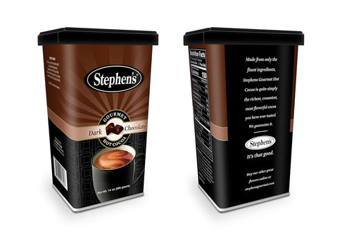 STEPHEN'S 14 Gourmet Hot Cocoa Trio, Peanut Butter Cup, Milk Chocolate & Dark Chocolate, Ounce