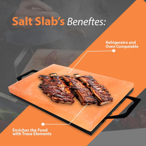 Generic 12x8x1.5 Himalayan Salt Block for Grilling, Cooking, Cutting, and Serving, Food Grade Rock Salt Plate