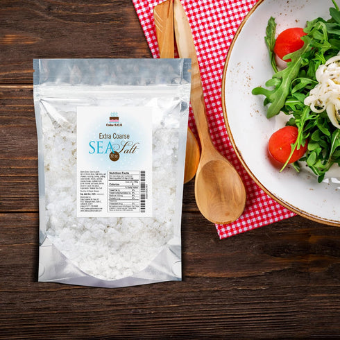 2 lb. Premium Atlantic Sea Salt, Extra Coarse Grain