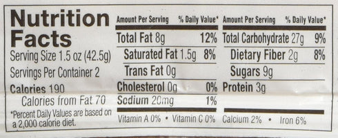 Bobo's Oat Bars 3 (Pack 12) Oat Bar, All Nat, Pt Butter, Ounce