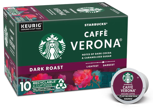 30 Pack Starbucks Coffee K-Cups for Keurig Brewer Piece Variety