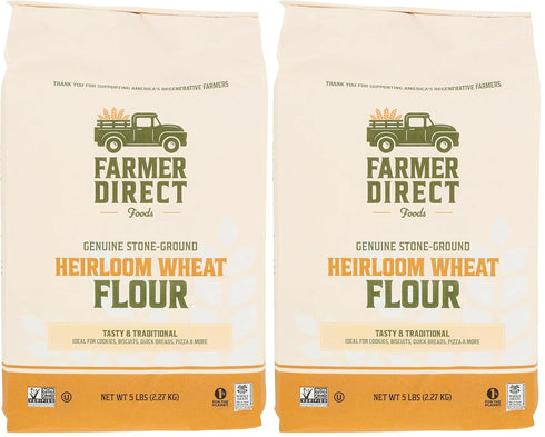 Heirloom Wheat Flour | Farmer Direct Foods | Regenerative Bread Flour |