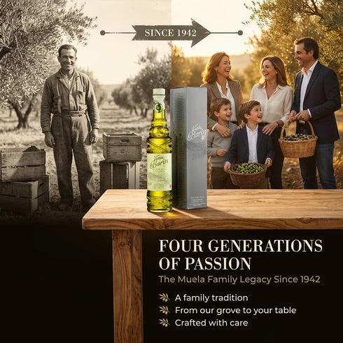 Venta del Barn 16.9 oz (500ml) - Voted The World's Best Olive Oil - Extra Virgin Cold Pressed - High in Polyphenols