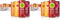 IZZE Sparkling Juice Beverage Blend,Sunset Variety Pack,Clementine,Peach,Cherry Lime,Pomegranate,No Sugar Added,8.4 Fl Oz,(Pack