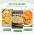 22 oz (1.3 lb) 624g, Soeos Garlic Powder, Granulated, Pure Garlic Seasoning, Granulated Texture for Cooking, Marinades