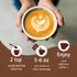 10 1 Immunity 30 8.5 Oz Mushroom Coffee with Cocoa Powder, in Mushroom Blend Instant Powder, Coconut & MCT | Focus