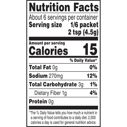 1 (Pack 12) Ortega Taco Seasoning Mix, Hot, Ounce