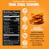 (Pack 6), 4 oz Every Body Eat Gluten Free Crackers, Cheese-Less Vegan Snacks, Dairy Free Cheddar Style Snack Crackers