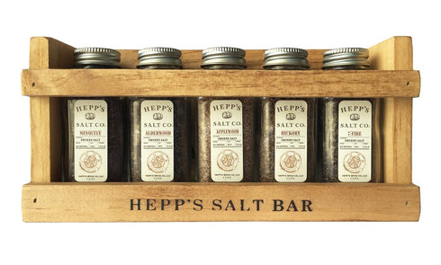 HEPP'S Salt Co. Smokehouse Collection- Mini Salt Bar Gift set