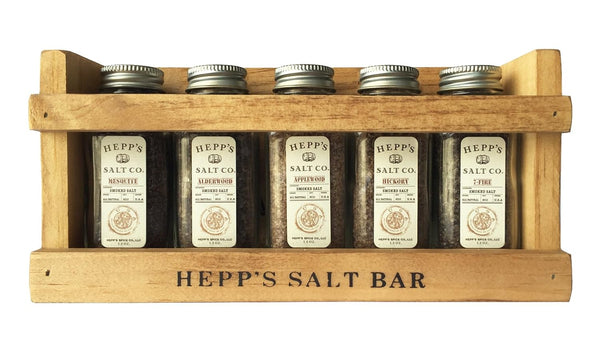 HEPP'S Salt Co. Smokehouse Collection- Mini Salt Bar Gift set