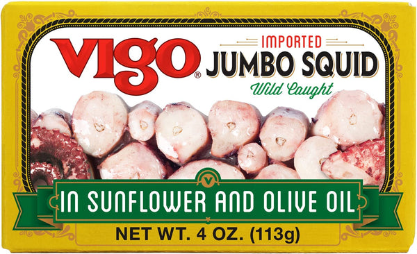 Vigo Premium Imported Canned Seafood, Specialty Flavored, Perfect for Recipes and Dishes