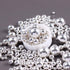 3.5 Silver Sprinkles for Cake Decorating, Silver Pearl Sugar Cupcake, Cookies, Ice Cream Toppings, Ounces Cake
